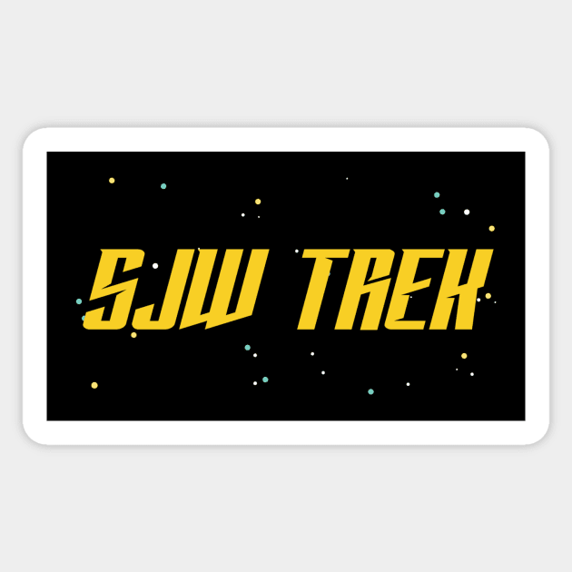 SJW Trek - DSC Sticker by Women at Warp - A Star Trek Podcast